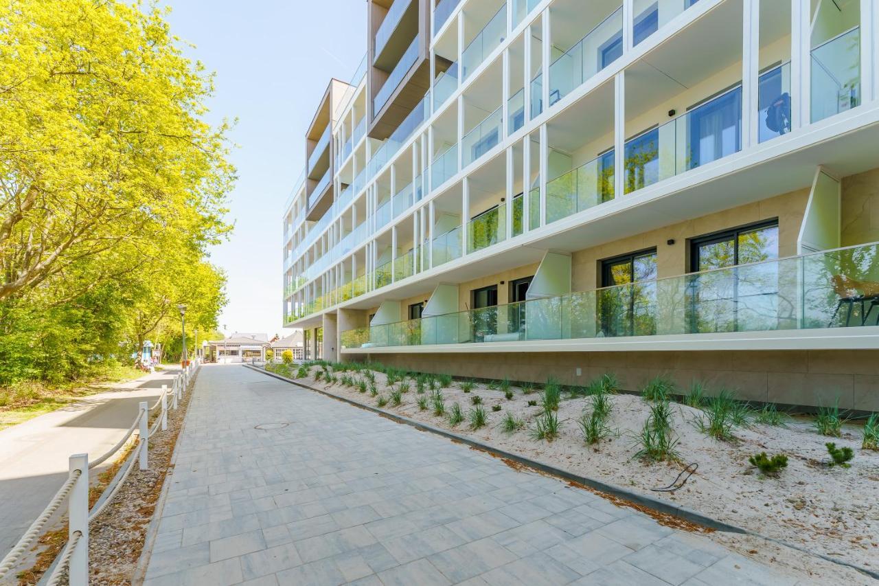 Apartament Kapitanski Z Widokiem Na Morze 4 Pietro - By Perlowa Przystan Rent Sianozety Bagian luar foto
