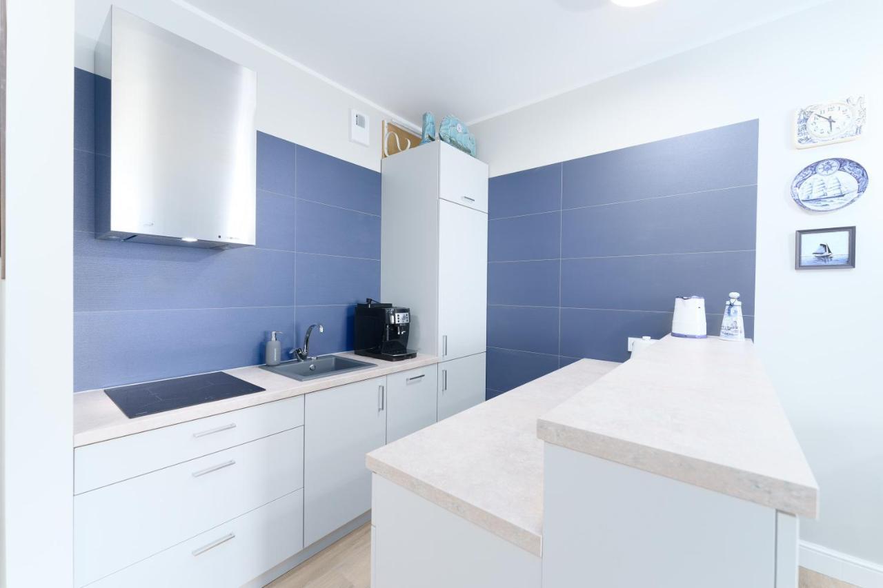 Apartament Kapitanski Z Widokiem Na Morze 4 Pietro - By Perlowa Przystan Rent Sianozety Bagian luar foto