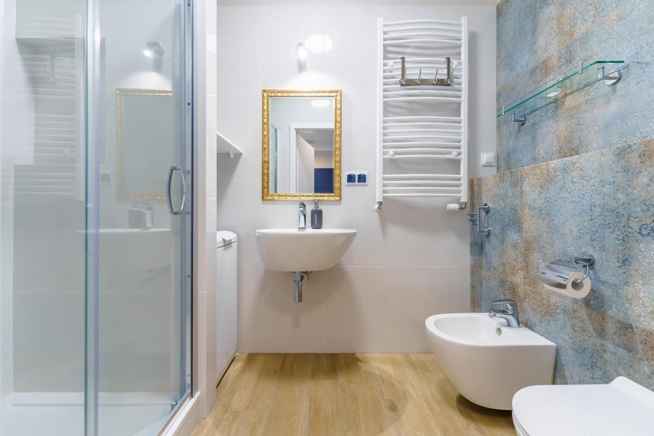 Apartament Kapitanski Z Widokiem Na Morze 4 Pietro - By Perlowa Przystan Rent Sianozety Bagian luar foto