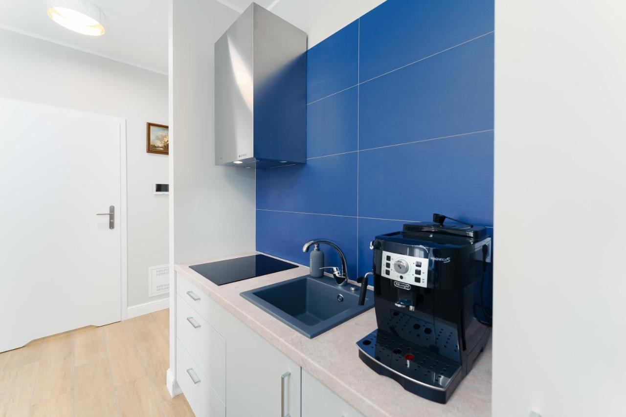 Apartament Kapitanski Z Widokiem Na Morze 4 Pietro - By Perlowa Przystan Rent Sianozety Bagian luar foto